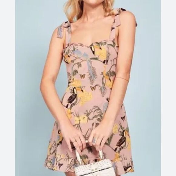 Reformation Nola Dress in Conga - Picture 1 of 8